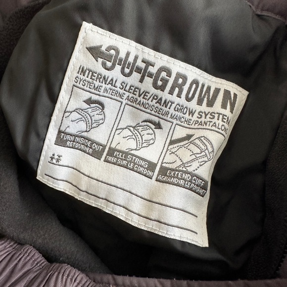 Columbia kids black/gray ski pants size medium (10/12) - Picture 3 of 4